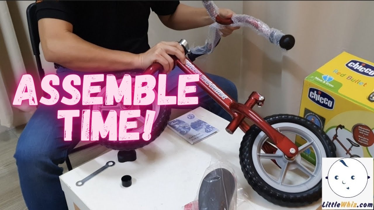 HOW to | Chicco Balance Bike LittleWhiz.com | #Bike #Assembletime #LittleWhiz YouTube