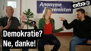 Gruppentherapie für Extremisten | extra 3 | NDR