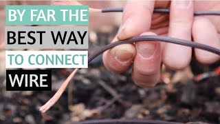 HOW TO INSTALL LANDSCAPE LIGHTING - Part 4 Wiring a Fixture to the Lighting System