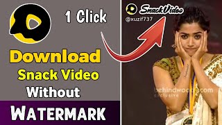 Remove Watermark From Snack Videos - Simple Trick Only 1 Click screenshot 2