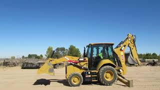 CAT Backhoe 420 f2 Start Up Procedures By Operator W. May