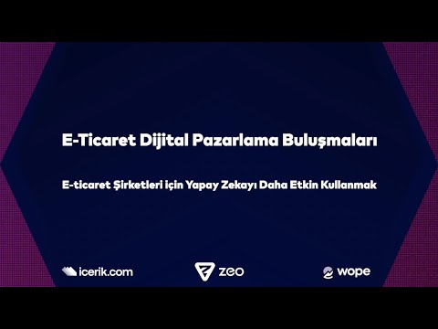 E-Ticaret Şirketleri için Yapay Zekanın Etkili Kullanımı