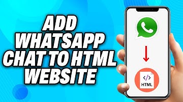 How to Add Whatsapp Chat to HTML Website (2025) - Easy Fix