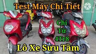 HOTLINE: 0947.891.823 ZALO: 0334.916.923 TEST MÁY CHI TIẾT LÔ 3 XE SƯU TẦM SYM EXCEL 150CC HIẾM !!!