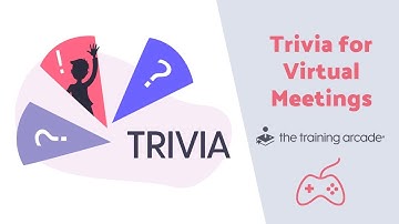 Trivia for Virtual Meetings | The Training Arcade®