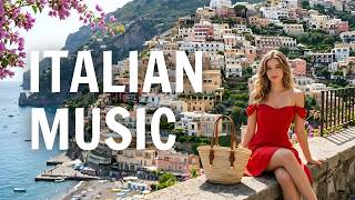 🎶 Italian Vibes &amp; Mediterranean Music 🎶 Positano Sunset &amp; Soft Guitar Study Focus 4K
