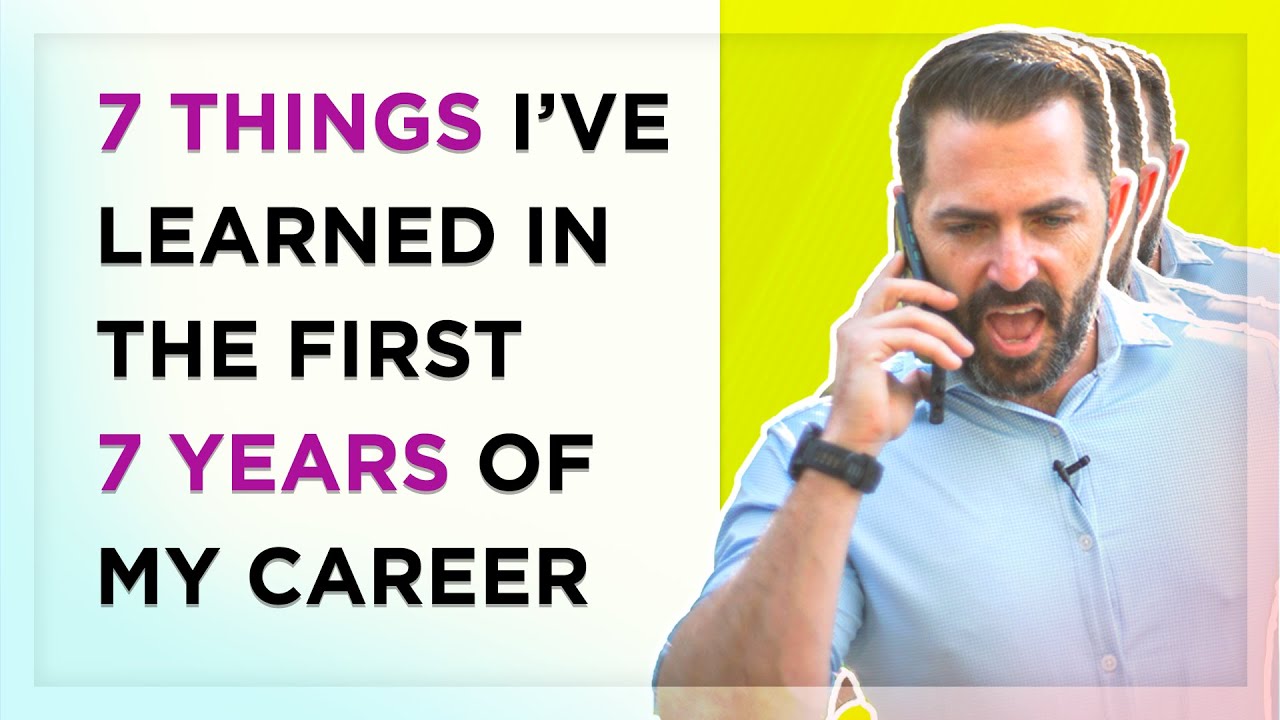 7 THINGS I'VE LEARNED IN THE FIRST 7 YEARS OF MY PUBLIC ADJUSTER CAREER