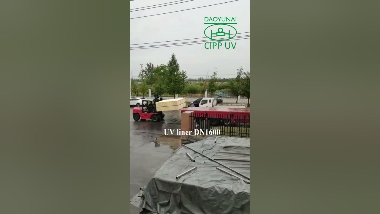 No Dig Pool Pipe Repair UV CIPP Equipment Process Repair Sewer Highly