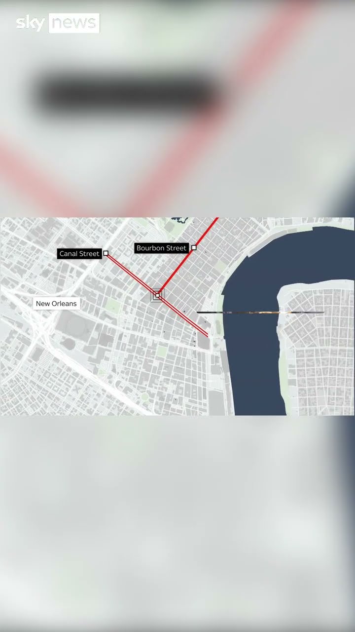 Timeline of New Orleans attack