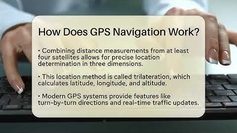 How Does GPS Navigation Work? - Talking Tech Trends