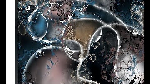 Abstract Painting in Krita/ Easy painting for beginners