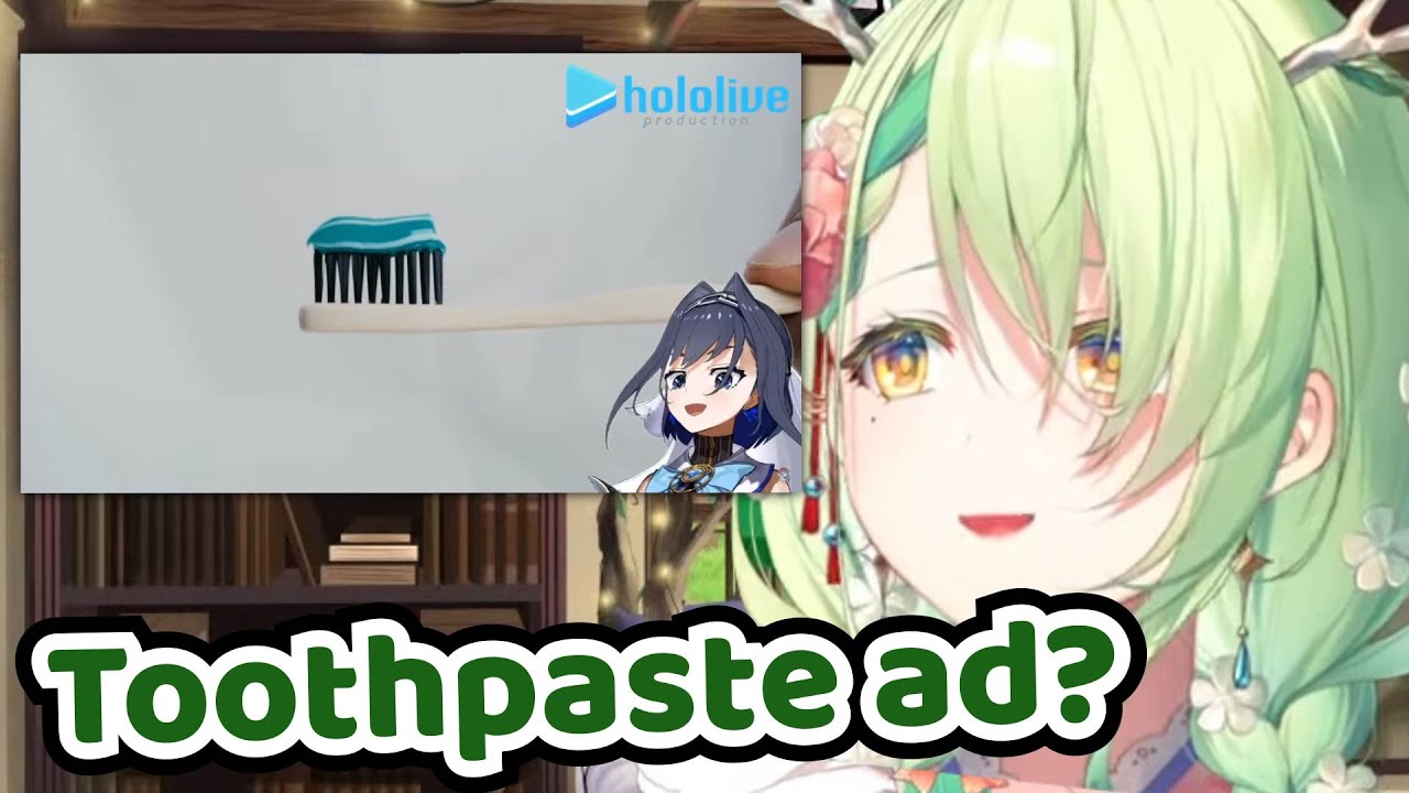 Fauna Wasn't Aware of Kronii's Toothpaste Ad