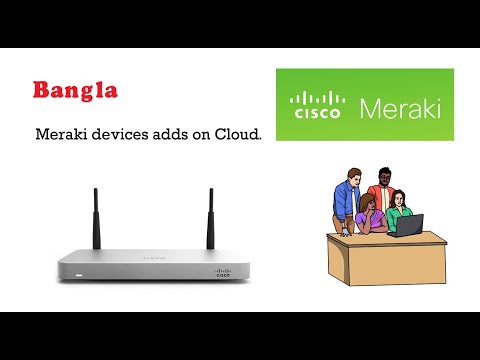 Cisco Meraki device add on Dashboard | MX64W | Bangla #cisco #meraki #dashboard #cloud #mx