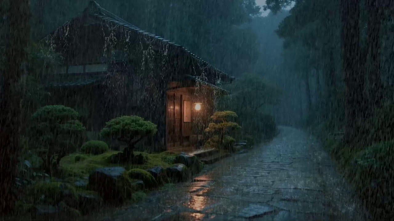 Long Rainy Evening – A Calm Sleep Journey for Emotional Recovery and Deep Peace