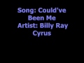 Could've Been Me - Billy Ray Cyrus - lyrics