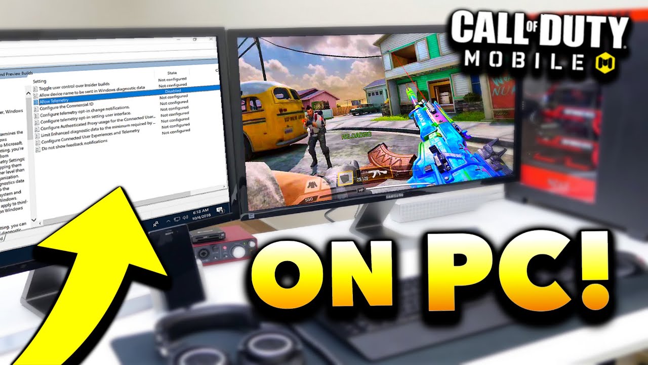 How to GET & PLAY Call of Duty Mobile on PC Windows 10 or 11 (Use  Controller!) 