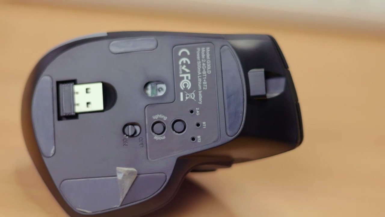 G30LD ergonomic mouse review by @AzeezXY 