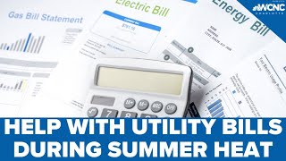 Help with utility bills during summer heat