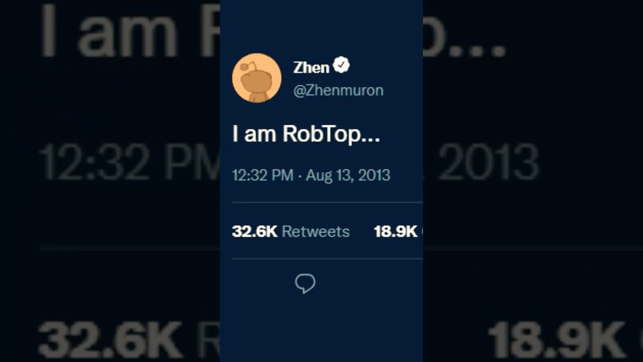 RobTop’s SECRET Account (Geometry Dash)