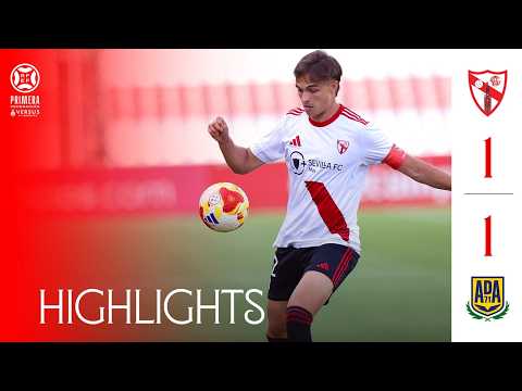 Sevilla Atlético vs AD Alcorcón (1-1) Primera RFEF | Resumen