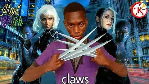 KINEMASTER EDITING: XMEN Wolverine Claws vfx Editing Effect on android