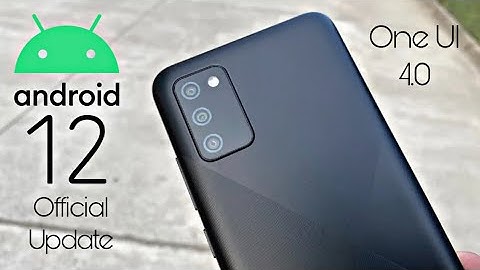 Samsung Galaxy M02/M02s Android 12 ONE UI 4.0 Update