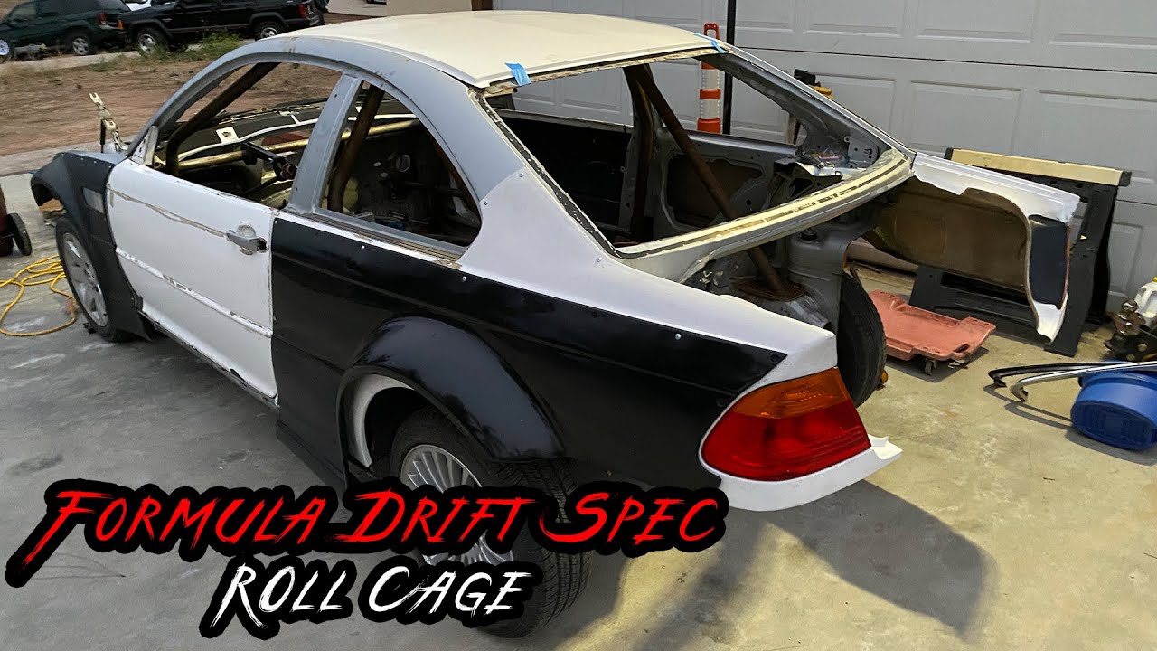 ROLL CAGE BUILD FOR FORMULA DRIFT E46 YouTube