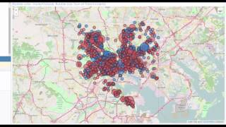 Tale of Data - Tutorial10 - Visualize Geocoded Data on a Map