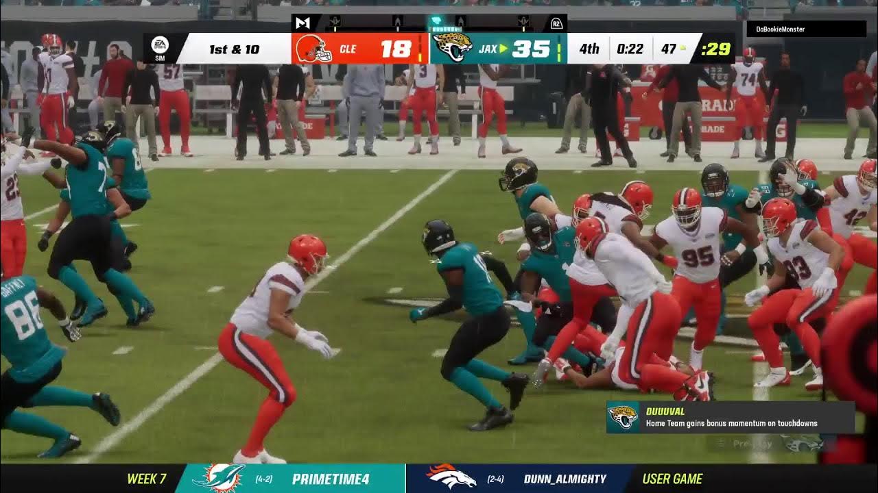 Thrones Jags vs Browns YouTube