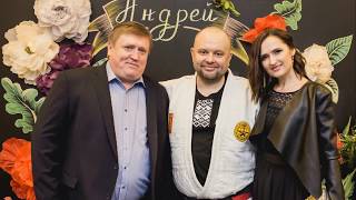 Фото с торжественной встречи друзей, посвященной юбилею А.В. Сухорукова 05.05.2017