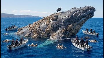Saving a Giant Whale: Extreme Ocean Rescue from Barnacles and Plastic Waste