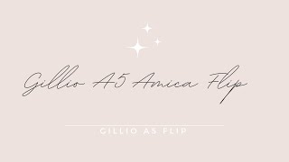 NEW !! Gillio Amica A5 Flip