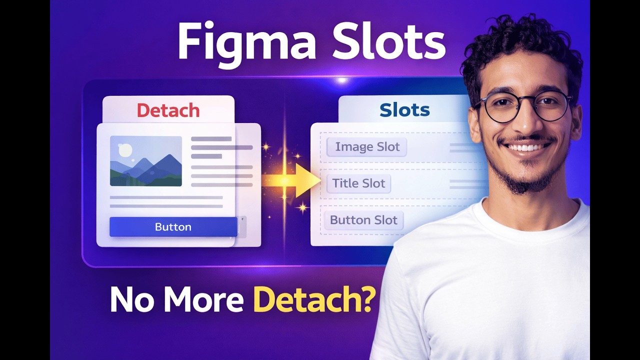 شرح ميزة Figma Slots الجديدة - YouTube
