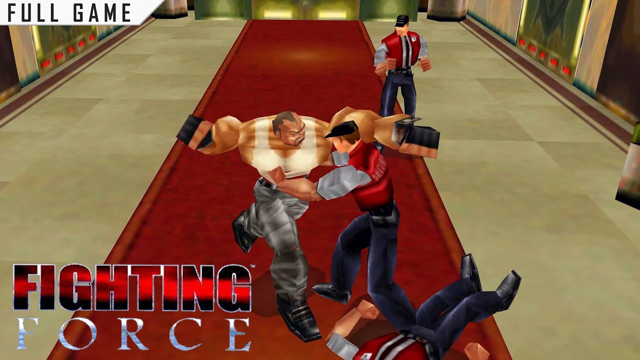 Fighting Force (1997), PS1 4K60ᶠᵖˢ Classics