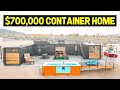 $700,000 TRIPLE SHIPPING CONTAINER HOME! (Full Tour &amp; Cost Breakdown)