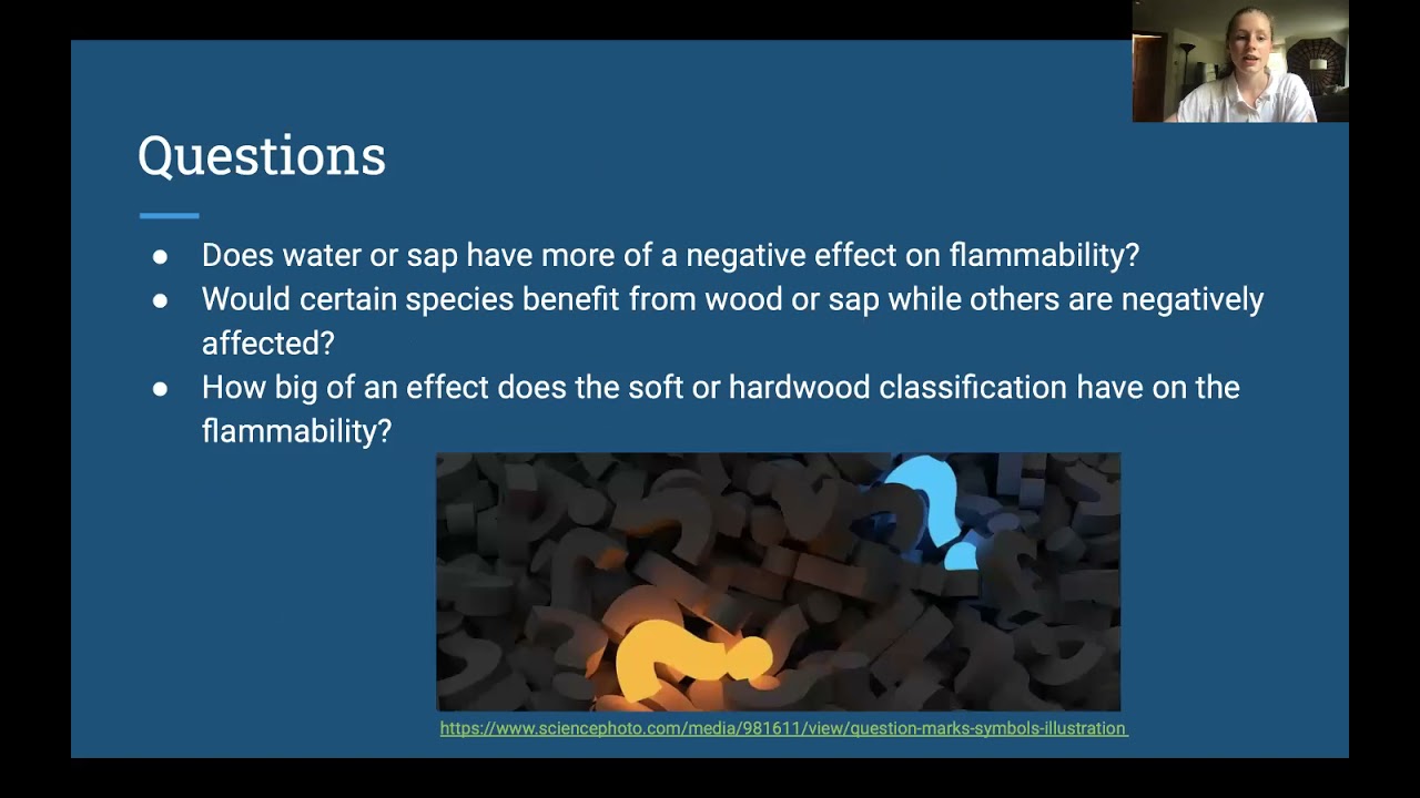 The Flammability of Different Types of Wood  Haley Labdon