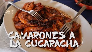 Trying cockroach shrimp in Nayarit