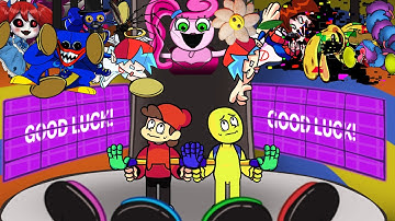 FNF Musical Memory - But Different Characters Sing It 🎶 FNF Vs GameToons Player (Poppy Playtime 2)