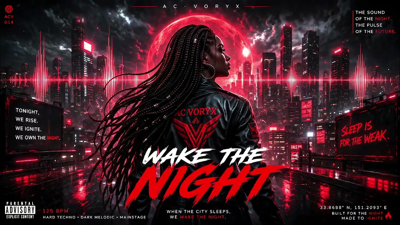 WAKE THE NIGHT 🌙🔥 | AC VORYX – Dark Afro House x Festival Energy (125 BPM)