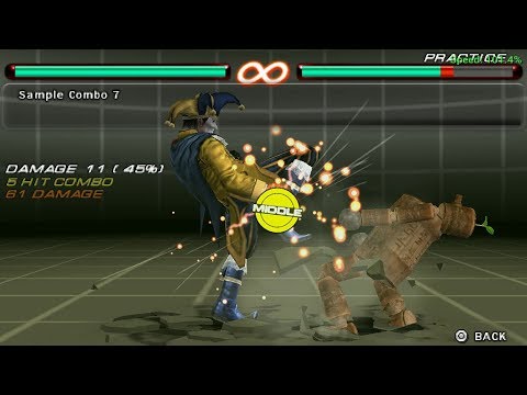 Tekken 6 ppsspp Dragunov sample combo on Pc W ZONE