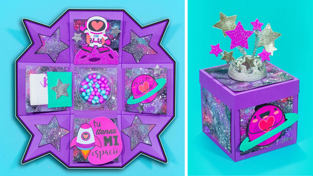 DIY: Cajita EXPLOSIVA GALAXIA