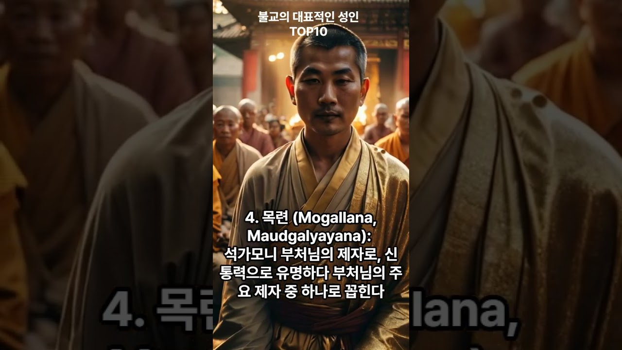 4-0-3 불교에 대표적인 성인 TOP10