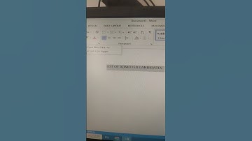 Easy way to increase font size in Ms word