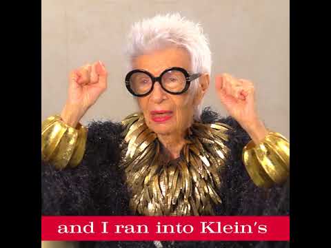Iris Apfel discusses