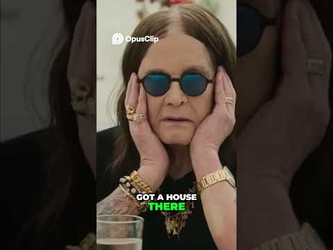 Emotional Farewell, Airport Bound with a Heavy Heart. #ozzyosbourne #ozzy #metal #rock