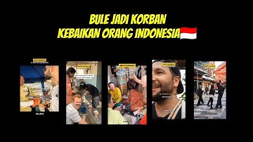 Bule jadi korban kebaikan orang indonesia? #infotainment #reaksibule #viralvideo 