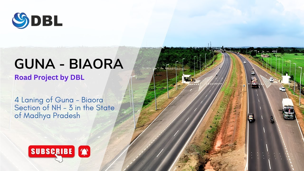 Guna – Biaora Highway | 93.5 Km, from Km 332+100 to 426+100 of NH – 3