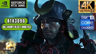 Ghost of Tsushima - RTX 3090 24GB - Max Settings  / 4k / 1440P/ Dlss/ Amd Fsr 3