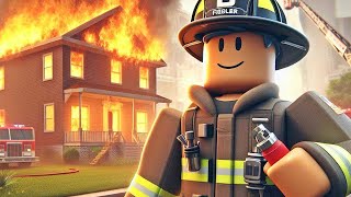 This NEW ROBLOX Firefighting Game isn't what I thought...