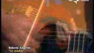 Video thumbnail of "Roberto Angelini, "Le rondini""